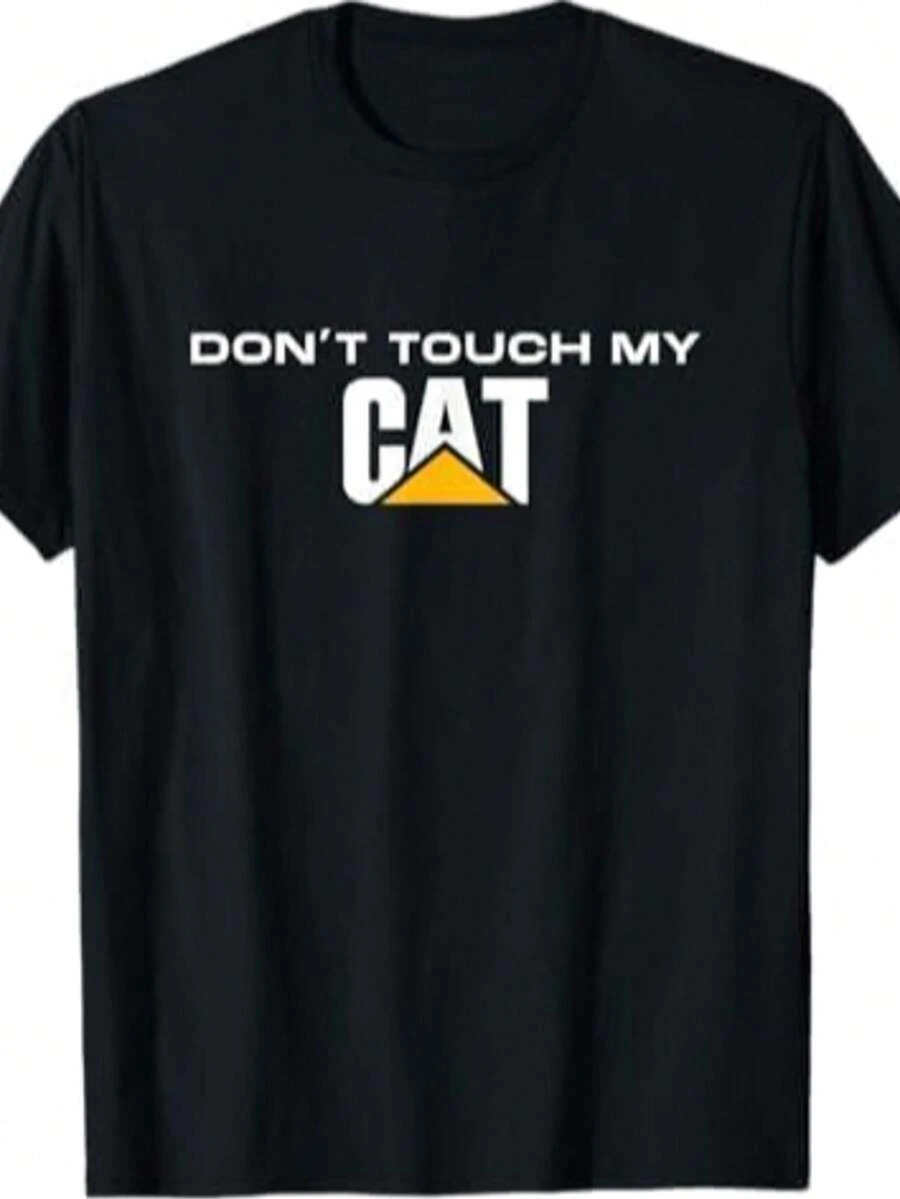 Dont Touch My CAT Operator Driver Fan Caterpillar T-Shirt - màu đen - Xem 1