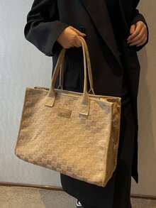 Women Tote Bags - Khaki - View 6