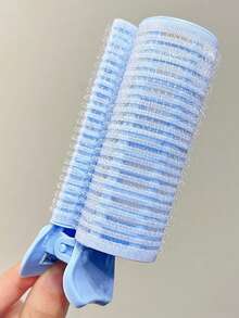 2pcs Air Bangs Curler Rollers, Hair Styling Tool, Slouchy Perm Fixer, Crimped Hair Clips For Women - Multicolor - View 7