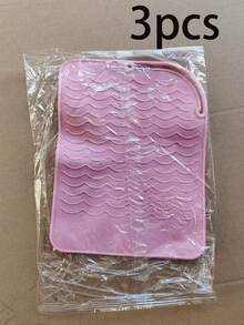 Larger Size Silicone Heat Resistant Mat For Curling Irons, 5Pcs/3Pcs/1pc Flat Irons, Hair Straightener And Other Hair Styling Tools, Portable Hot Tools Pad Cover For Travel Vanity Salon - Multicolor - View 17