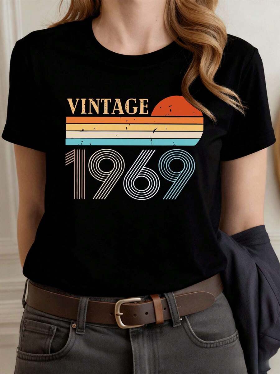 Camisetas femininas - Preto - Ver 1