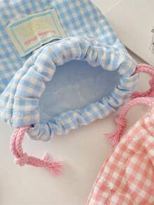 Urocza kosmetyczka ze ściągaczem, woreczek do przechowywania aparatu/filmów CCD, organizer na kosmetyki podróżne, torebka - Wielokolorowe - Zobacz 6