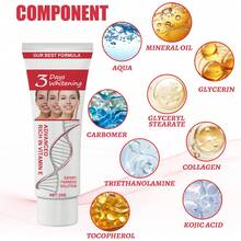 3 Dias Crema Aclarante Blanqueadora Corporal y Facial - Blanco - Ver 6