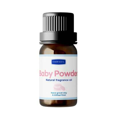 EMBRACEX. EMBRACEX 10ml Baby Powder Essential Oil - Fresh Baby Powder Fragrance Oil - Suitable For Soap, Candles, Bath Bombs, Diffusers, Ideal For Daily Use, Elegant Aroma