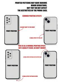 Cow Pattern 1pc Beautiful White Cow Painted Silicone Wrist Strap Shockproof Phone Case, Compatible With IPhone, Galaxy, Redmi - Multicolor - View 4