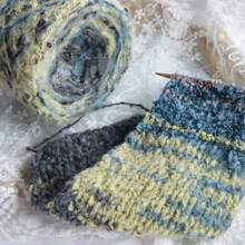 50 جرام/لفة من خيوط الغزل الناعمة لسلسلة الحديقة، خليط ملون من البوليستر، مناسب للحياكة والكروشيه لصنع سترات وجواكت وقبعات وقفازات وأوشحة دافئة وأنيقة - متعدد الألوان - مشاهدة 4