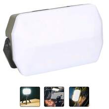 1PC Camping Lights LED Magnetic Spotlight Waterproof Cordless Battery Powered Flood Lights For Hiking Fishing Tent Outdoor Power