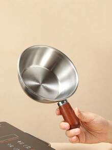 1 pieza Sartén pequeña antiadherente de acero inoxidable grueso, 1 pieza Sartén pequeña para verter aceite, 1 pieza Sartén para huevos, 1 pieza Sartén, 1 pieza Sartén plana, 1 pieza Cacerola pequeña para leche