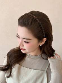 4pcs/Set High-End Wavy Headbands, Women's Elegant Headpieces For Outdoor Hairband Hair Hoop Beauty Home Hair Accessories - Multicolor - View 6