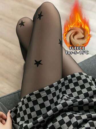 1 pieza Medias negras transparentes y sexys de 220g para mujer, pantimedias forradas de forro polar para primavera/otoño/invierno para uso empresarial y look sexy, pantimedias forradas, pantalones de fondo cálido, lencería nupcial (adecuado para 5-15°C)