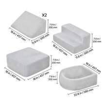 Juego de 4 bloques, 5 bloques  de escalada de espuma para niños pequeños y preescolares - 5 bloques - Ver 10