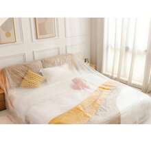 Funda antipolvo con borde elástico, sábana ajustable de cobertura completa, funda antipolvo para sofá y muebles para dormitorio, Día de la Mujer, artículos de viaje, recuerdos de boda, Y2K, dormitorio, accesorios de coche para mujer, decoración de cocina - Multicolor - Ver 7