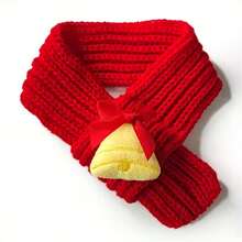 Christmas Cartoon Style Bell Bow Santa Claus Cat Dog Rabbit Red Scarf Pet Apparel Accessories, Fashionable - Multicolor - View 13