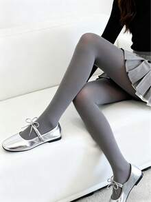 Ensemble 2 pièces automne et hiver : Collants en velours rétro café + Jambières molles en tricot blanc laiteux, tenue de superposition de niche pour fille Y2K audacieuse et style JK doux et cool