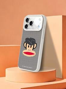 Ốp lưng điện thoại silicon lỏng chính hãng Paul Frank, chống sốc toàn thân, bảo vệ camera, họa tiết khỉ và chim, tương thích với iPhone 13/14/15/16/17 Pro Max. - Nhiều màu - Xem 3