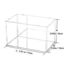 Transparent Acrylic Display Case Suitable For Small Statues And Action Figures, With Mirror Stand, Collectibles Storage Box, Dust-Proof Display Cabinet - White - View 27
