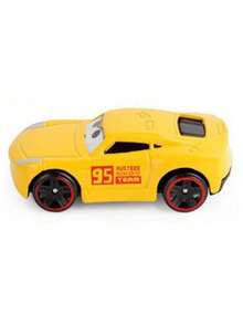 6件套卡通动漫汽车动作动漫手办路易吉警长莎莉·卡雷拉角色原创卡通玩具车收藏吊坠锌合金迷你汽车玩具礼品收藏派对节日礼物 - 彩色 - 查看 14