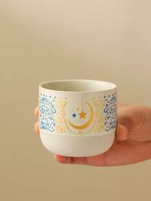 كوب سيراميك سميك ثنائي اللون للشاي والقهوة، مصنوع يدويًا باستخدام تقنية الأكسدة التقليدية، مناسب للإسبريسو والشاي، مريح للاستخدام المنزلي والمكتبي، هدية رائعة للمناسبات - متعدد الألوان - مشاهدة 8