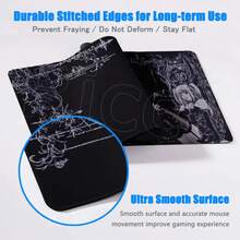 HD Printing New  Mousepad Large Anime Mouse Pad XXL Oversized Gaming Keyboard Laptop Desk Mats PC Computer Accessories - D5 - Xem 4