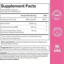 Hormone Balance & Cycle Support Vitamins By FLO: Supplement For Women With Myo-Inositol & D-Chiro-Inositol (40:1 Ratio), DIM, And Folic Acid - 1 chai - Xem 7