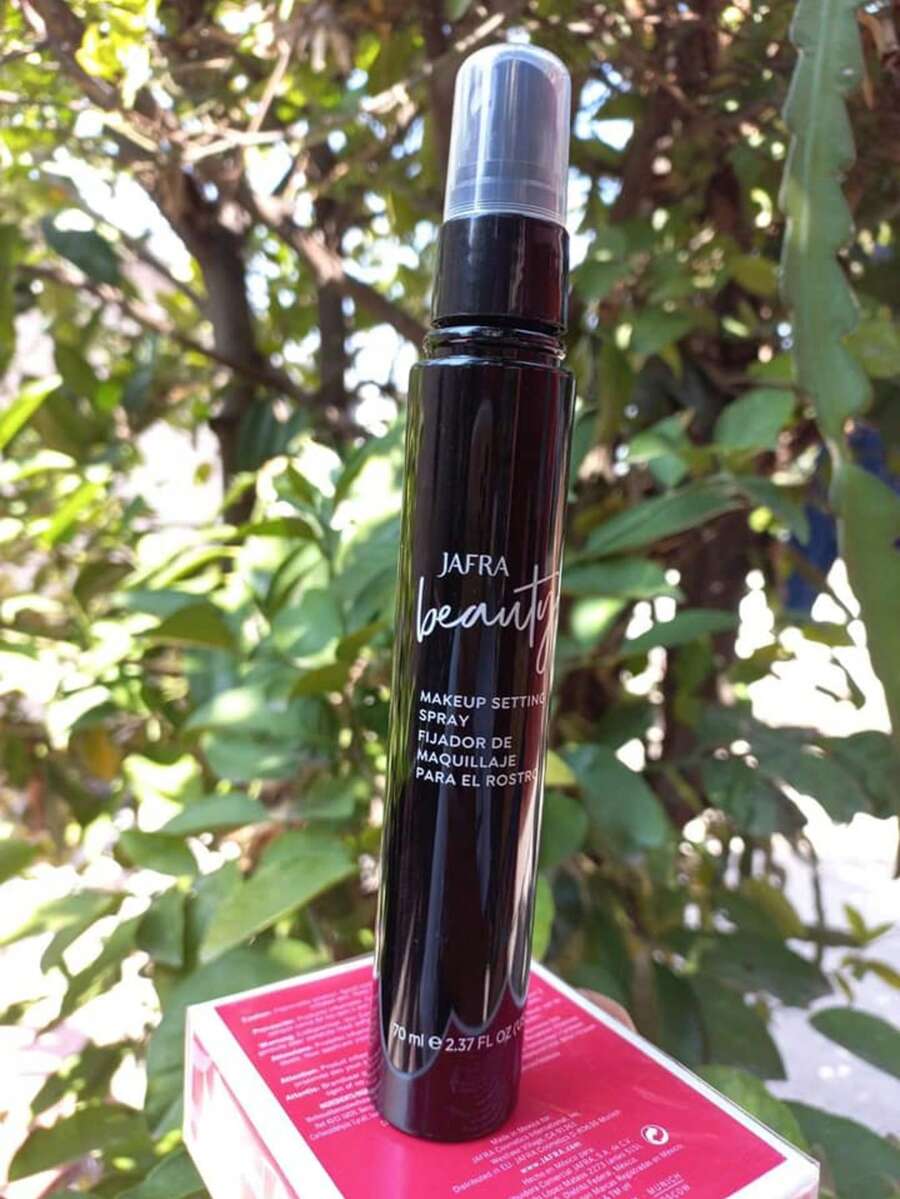 Fijador de Maquillaje Para el Rostro Jafra Beauty - Blanco y Negro - Ver 1