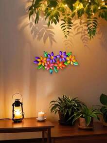 Tranh treo tường kim loại hình hoa 2D phẳng, 1 chiếc, kiểu vẽ tay, thích hợp trang trí sân vườn và nhà cửa - Tranh nghệ thuật hoa ly kim loại trang nhã, trang trí sắt hình trừu tượng, treo tường đa năng trong nhà/ngoài trời, thích hợp làm quà tân gia, ngày lễ, sinh nhật, sưu tầm, lý tưởng cho người yêu thích làm vườn, văn phòng, phòng khách, phòng ngủ, hiên nhà, nhà bếp, nhà nông thôn. - Nhiều màu - Xem 7