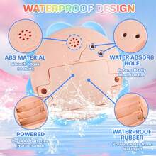 1件装婴儿洗澡玩具，带灯光、喷水功能，儿童浴室玩具，浴缸婴儿洗澡玩具，男孩女孩游泳池浴室鲸鱼喷水玩具，婴儿浴缸玩水玩具