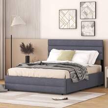 Bed Frames - Grey - View 1