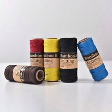 1毫米优质竹蜡绳 - 38码（35米），适合制作手链和编织，天然、结实、耐用的DIY首饰绳，有多种波西米亚风颜色可选。 - 彩色 - 查看 7