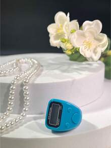 Contador digital LED de moda, contador digital portátil brillante multicolor con pulsador manual, adecuado para inventario de manualidades/recuento diario de artículos pequeños - Multicolor - Ver 9