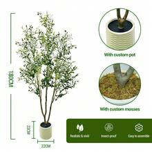Árbol artificial - Verde 180cm - Ver 2