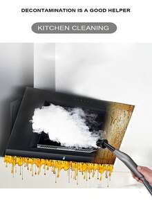 1pc Portable High-Power Sterilization High-Temperature Steam Cleaning Machine, Suitable For Home Kitchen Appliances, Multi-Purpose Household Cleaning - EU E Type Plug(220-240V) - View 9