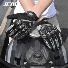 MJMOTO Găng tay lái xe máy màu hồng mới dành cho nữ, găng tay xe đạp có màn hình cảm ứng, găng tay chống ngã, găng tay đua mô tô địa hình. - A - Xem 9