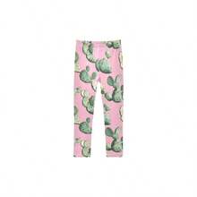 - Leggings deportivos elsticos para nios, color rosa cactus esttico, rendimiento 4T - 4 Años - Ver 1