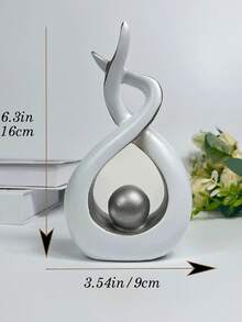 奢华现代风水摆件，招财纳福，简约设计，适用于客厅、电视柜、酒柜，是房间、餐厅、门厅的理想装饰品，也适合作为新年或情人节礼物（请注意产品尺寸）。 - 多色C - 查看 8