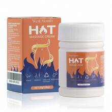 30g/100g Powerful Firming Hot Cream - Moisturizes And Enhances The Elasticity Of Arms, Thighs And Abdomen. Infused With Glycerin And Ginger, Deeply Hydrating, Suitable For All Skin Types. - White - View 8