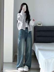 女士保暖双面拉链开衫毛衣，秋冬季，返校季