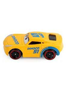 6件套卡通动漫汽车动作动漫手办路易吉警长莎莉·卡雷拉角色原创卡通玩具车收藏吊坠锌合金迷你汽车玩具礼品收藏派对节日礼物 - 彩色 - 查看 17