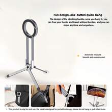 新款磁性手机支架夹，多功能拍摄支架，便携式直播三脚架手机支架 - 彩色 - 查看 4