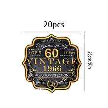 10pcs/20pcs/30pcs/60pcs,Black&Gold Vintage 60th Party Tableware Set,Back In 1966 60th Theme Birthday Disposable 9Inch And 7Inch Ornament Paper Plates And 9oz Cups Party Table Supplies, Cheers To 60 Years Paper Plate Cup For Men And Women Anniversary Single Birthday Party Decoration