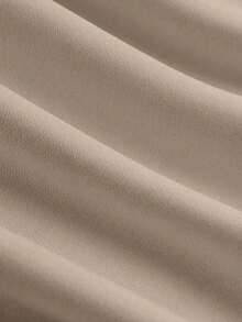 女士插肩袖圆领休闲卫衣，饰有可爱小熊刺绣，米色，适合秋冬季穿搭、外出、返校、学院风。 - 彩色 - 查看 5