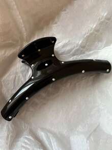 4 件/1 件闪亮蓝色花朵、黑色波尔卡圆点红色蝴蝶结、白色星星发夹，优雅、多功能塑料发饰，适合日常佩戴、休闲、派对、工作、旅行、洗脸、化妆、服装搭配发夹爪夹发夹发夹发夹发夹秋冬度假装女士 - 彩色 - 查看 9