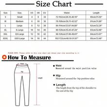 Pantalones Casuales de Lino para Mujer, Cintura elstica 3/4, Pierna Recta con Bsggy Lounge - inicial - Ver 5