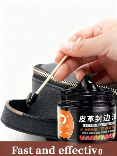 Denna allsidiga olja för äkta läderkanter är lämplig för kantreparation, färgrestaurering, renovering, färgreparation, slitagereparation och läderkantmålning. Den är lämplig som en julklapp till släktingar och vänner, eller som en nyårspresent (nya och gamla modeller skickas slumpmässigt).