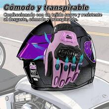 Guantes Proteccion para Motocicleta para Hombre y Mujer PZ05, Pantalla Tctil De Dedo, Guantes De Moto para Proteccin Completa - inicial - Ver 4