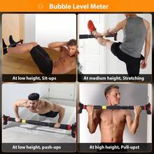 Studyset Pull Up Bar For Doorway,Strength Training Pull-Up Bars Without Screw - Adjustable Width Locking Mechanism Chin Up Bar, Thickened Steel Max Limit 440 Lbs Upper Body Fitness Pullup Bars - Black - View 6