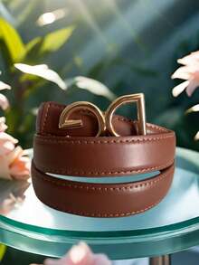 Thắt lưng nữ kiểu dáng retro mỏng - Thắt lưng đen tối giản, đa năng với khóa điều chỉnh mạ vàng, phù hợp cho cả ngày thường và các dịp trang trọng - Món quà lý tưởng cho phái nữ, hoàn hảo cho lễ Halloween, tiệc tùng, trang phục thường ngày, phụ kiện dự tiệc. - Nhiều màu - Xem 6