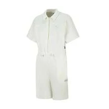 Puma Women's 2026 Spring New BZ HUOYAO Romper, Breathable Collared Short Sleeve Jumpsuit, 621935-65 - White - View 1