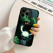 1pc Funda de teléfono de moda y  de Tokyo adecuada para iPhone 16Pro Max 15Pro/ 14Pro/ 13Pro/ 12Pro/ 12/ 11/ 11promax, material TPU, impresión de graffiti, funda protectora compacta anti-caída y anti-arañazos, cubierta antiarañazos, serie Silksong, a la moda - Mezcla de colores - Ver 6