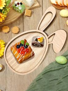 1个复活节兔子和复活节彩蛋图案木质托盘，复活节木质托盘，复活节派对用品，复活节装饰，复活节派对装饰，复活节中心装饰品，兔子装饰，蛋糕装饰，复活节家居厨房装饰，桌面装饰，家居装饰，春季装饰，节日派对礼物，复活节装饰，复活节彩蛋寻宝派对装饰，复活节礼物 - 復活節 - 查看 8